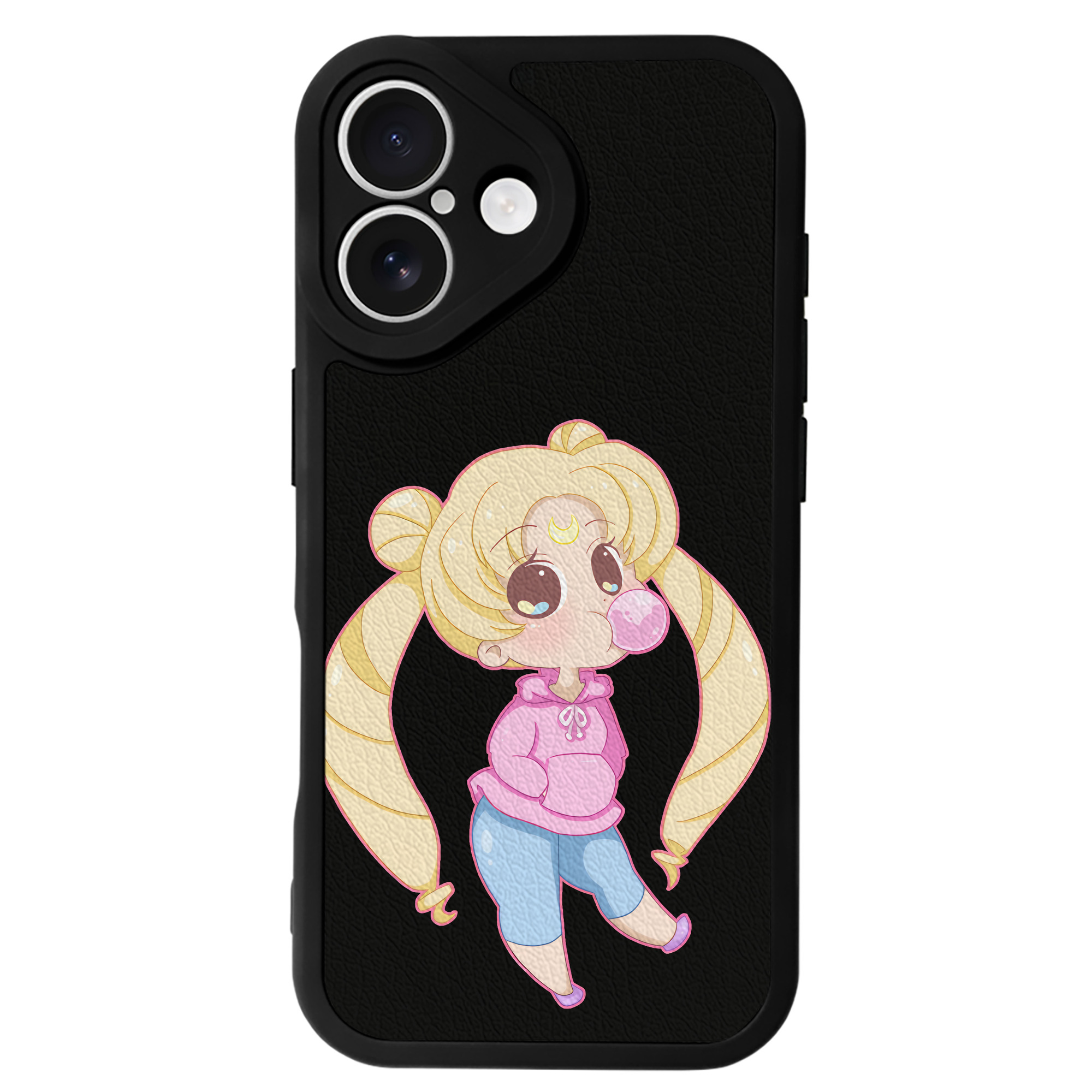 （画像用） 美少女戦士セーラームーン 愛野 美奈子 あいの みなこ Sailor Moon Aino Minako 【iPhone 16シリーズ対応】シリコンスマホケース（レザー調） 材質：シリコン